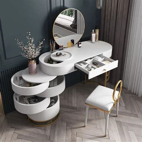 aesthetic vanity desk|makeup dressing table inside design.